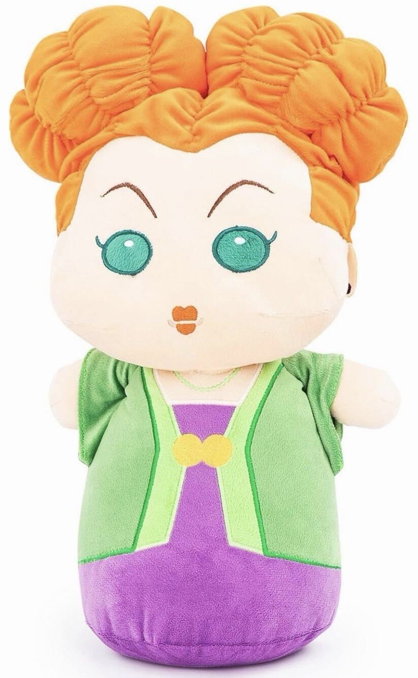 Disney Halloween Hocus Pocus 18" Winifred Sanderson Pillow Buddy Soft Plush Toy